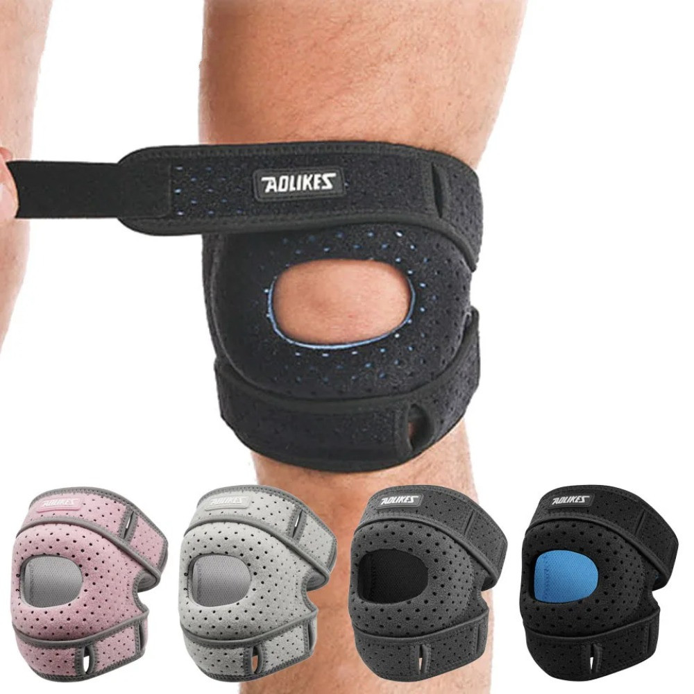 Knee Sleeve Compression - جديد 1 قطعة دعامة الركبة الرضفة