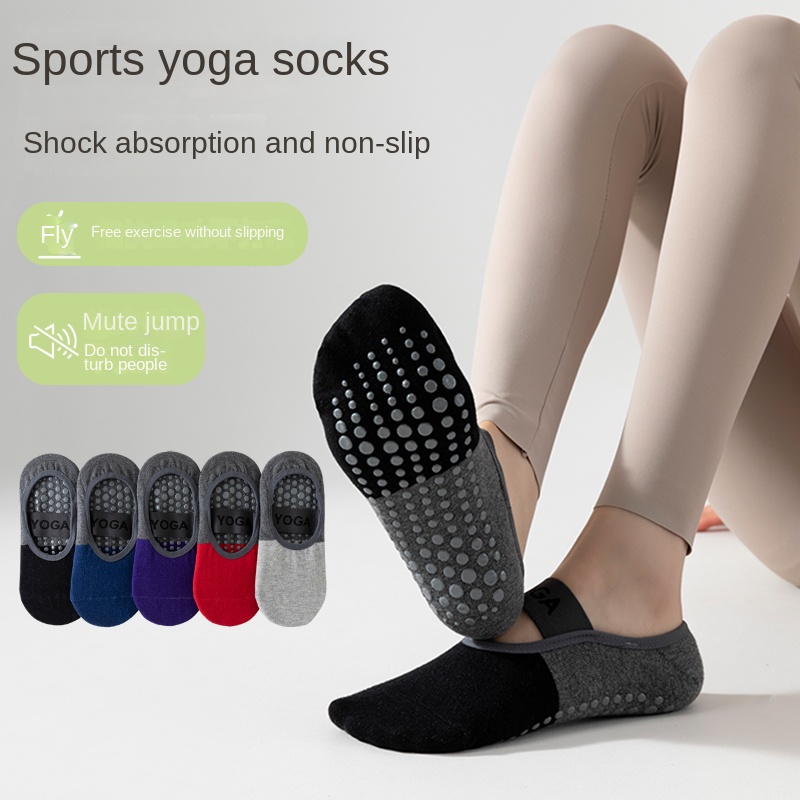 Fitness Yoga Pilates - 5 أزواج من جوارب اليوغا الاحترافية