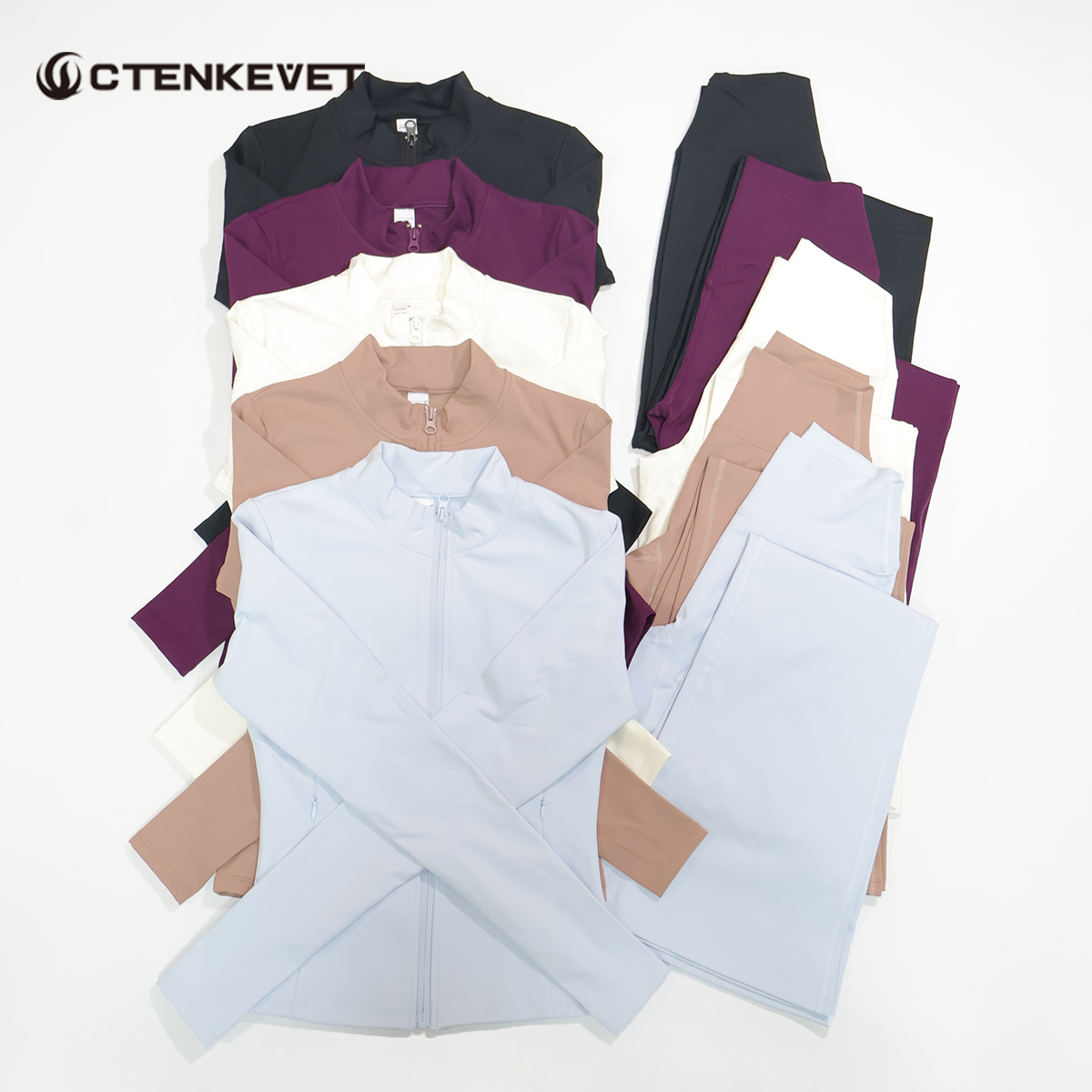 Yoga Fitness Jacket - سترة رياضية نسائية صيفية بأكمام طويلة