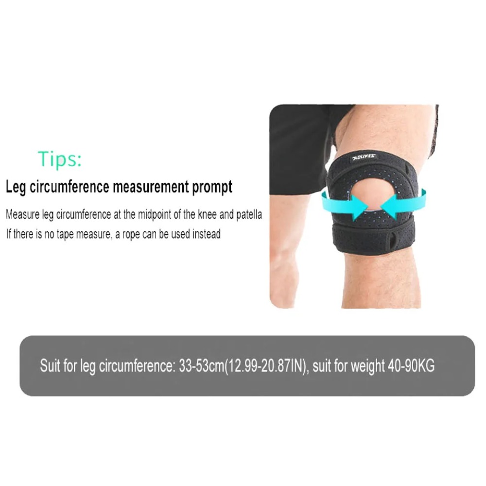 جديد 1 قطعة دعامة الركبة الرضف - مراجعة Knee Sleeve Compression وسعره