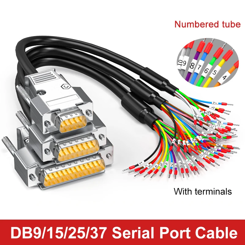 DB9 DB15 DB25 خط موصل المنفذ ا - مراجعة Dip Bar Parallel وسعره