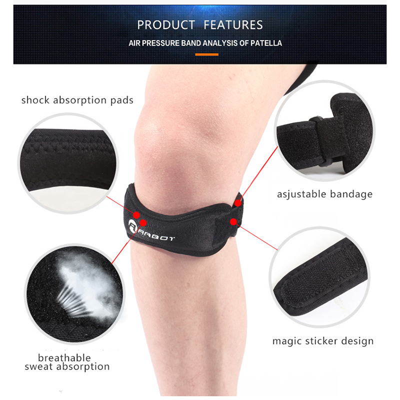 دعامة ركبة قابلة للتعديل لامتص - مراجعة Knee Sleeve Compression وسعره