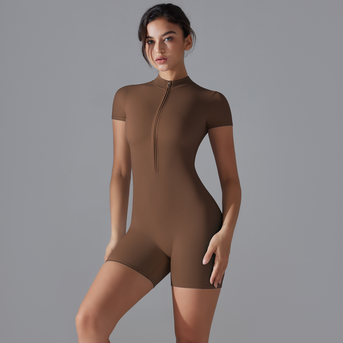 طقم يوجا بدلة قفز نسائية قطعة  - مراجعة Yoga Fitness Jumpsuit وسعره