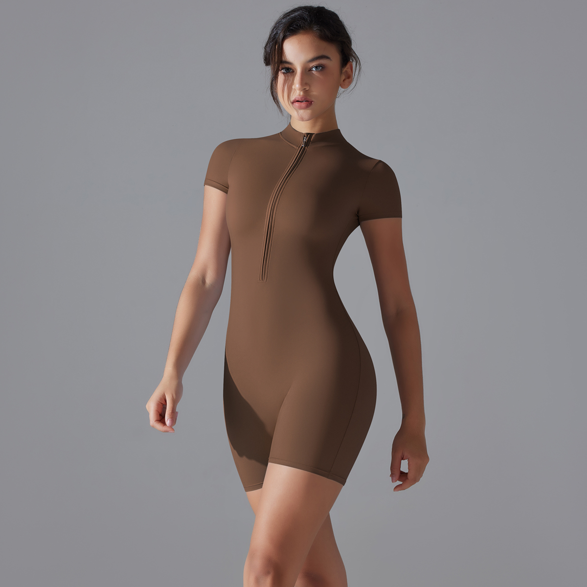 طقم يوجا بدلة قفز نسائية قطعة  - مراجعة Yoga Fitness Jumpsuit وسعره