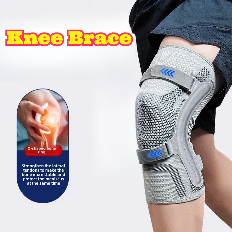 دعامة ركبة رياضية للرجال، مثبت - مراجعة Knee Sleeve Compression وسعره
