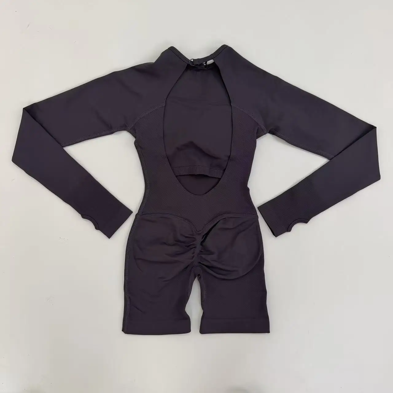 بدلة رياضية نسائية بأكمام طويل - مراجعة Yoga Fitness Jumpsuit وسعره
