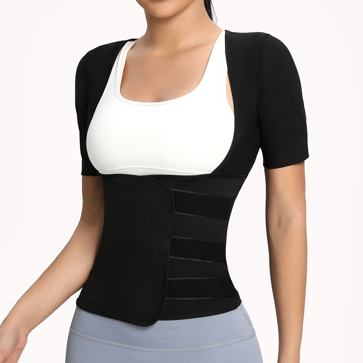 بدلة ساونا للنساء لتشكيل الجسم - مراجعة Waist Trainer Women وسعره