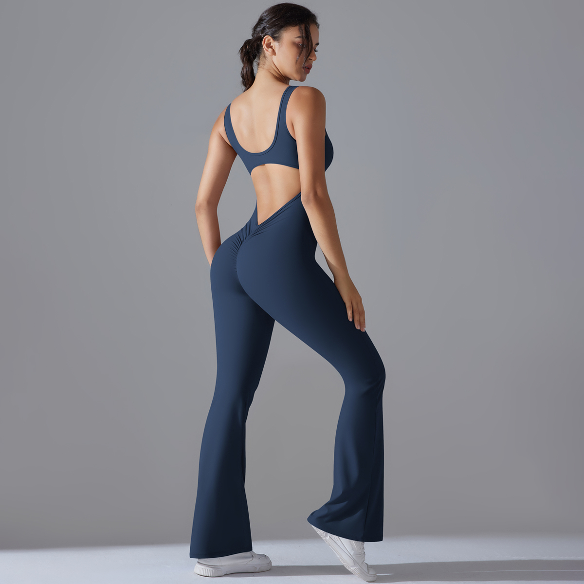 مثير الظهر الخامس بذلة الصالة  - مراجعة Yoga Fitness Jumpsuit وسعره