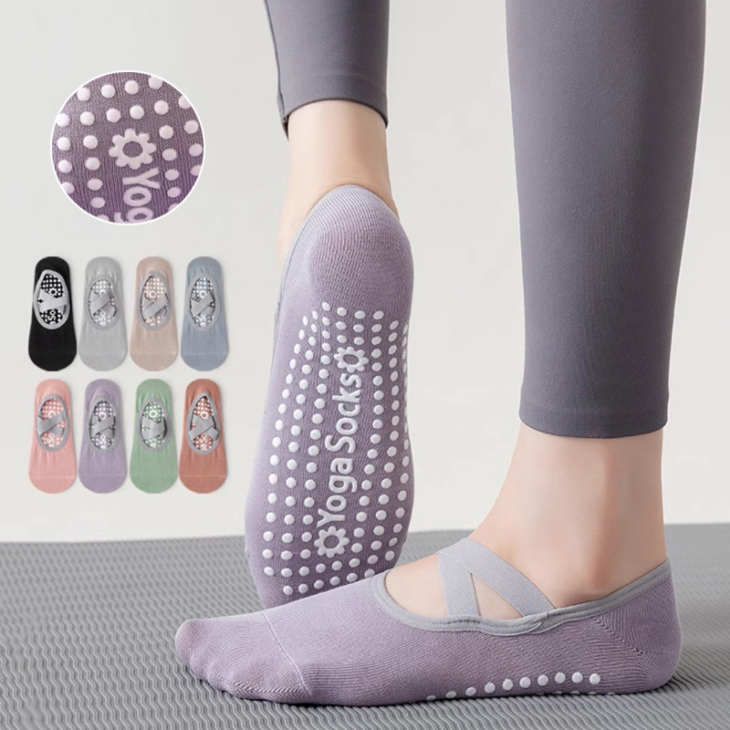 تنفس منشفة أسفل اليوغا الجوارب - مراجعة Fitness Yoga Pilates وسعره