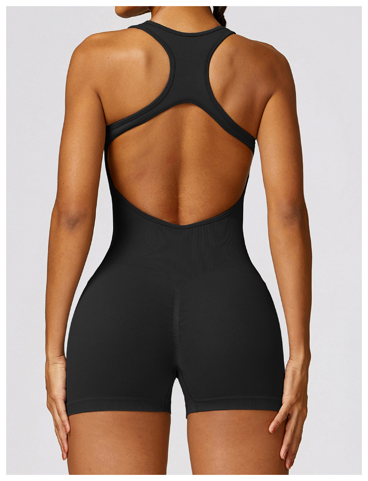 بذلة ظهر مثيرة للنساء ، طقم صا - مراجعة Yoga Fitness Jumpsuit وسعره