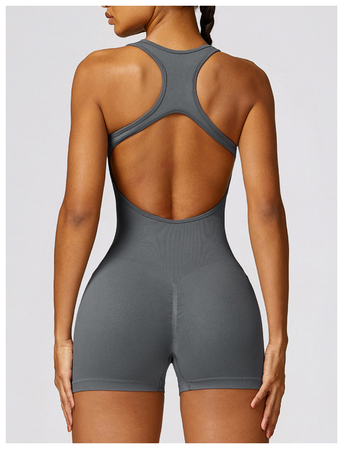 بذلة ظهر مثيرة للنساء ، طقم صا - مراجعة Yoga Fitness Jumpsuit وسعره