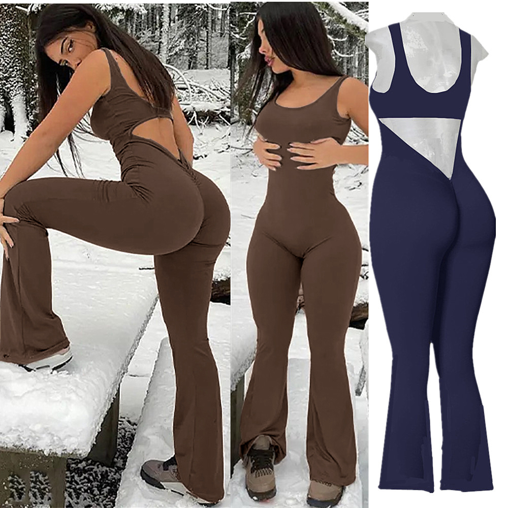 XS-XL جديد الوسادة النساء رياض - مراجعة Yoga Fitness Jumpsuit وسعره