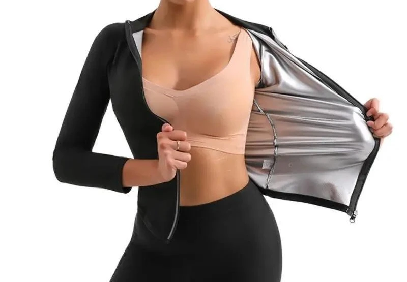 ملابس التعرق، ملابس اللياقة ال - مراجعة Yoga Fitness Jacket وسعره