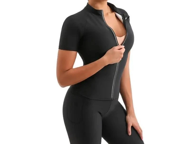 ملابس التعرق، ملابس اللياقة ال - مراجعة Yoga Fitness Jacket وسعره