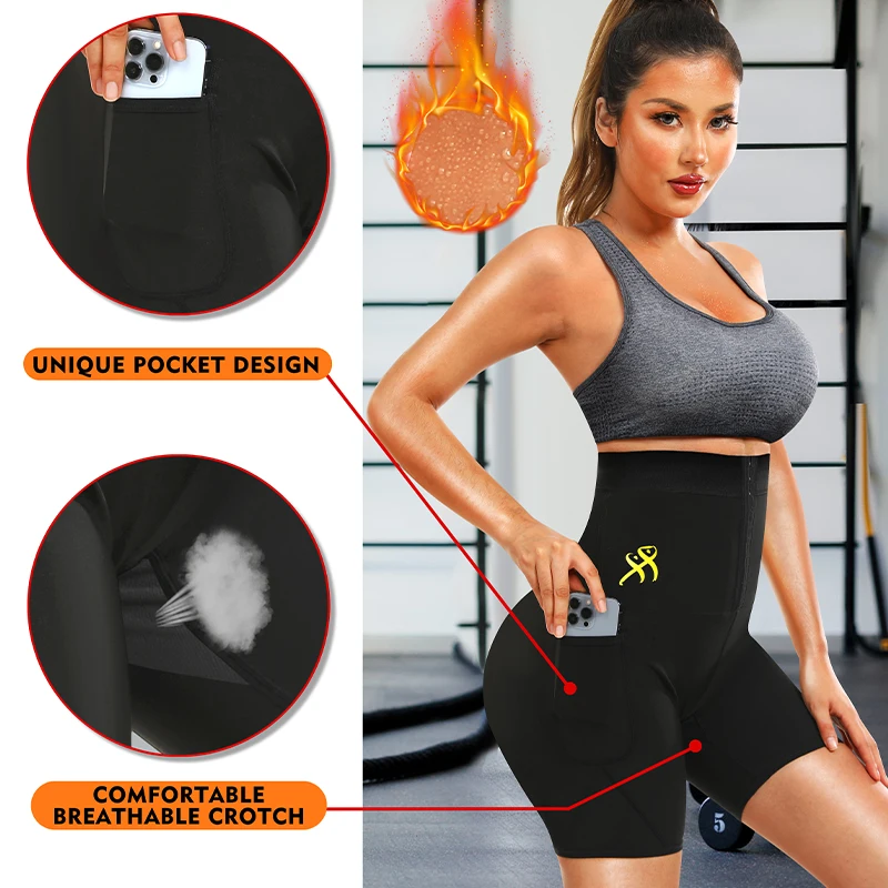 عرق ساونا السراويل محدد شكل ال - مراجعة Waist Trainer Women وسعره