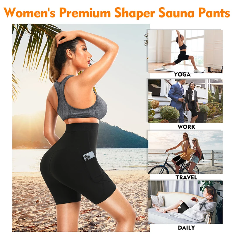 عرق ساونا السراويل محدد شكل ال - مراجعة Waist Trainer Women وسعره