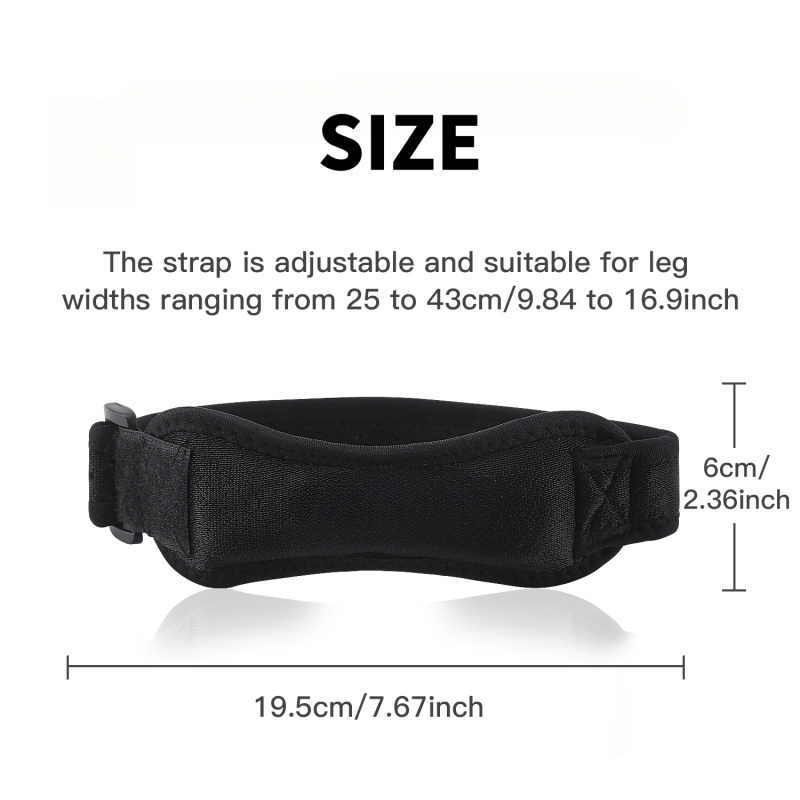دعامة ركبة قابلة للتعديل لامتص - مراجعة Knee Sleeve Compression وسعره