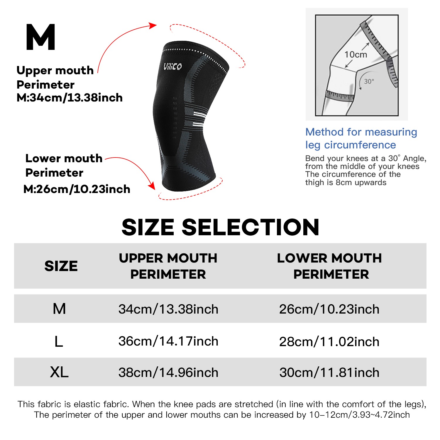 دعامة ركبة للنساء والرجال - غط - مراجعة Knee Sleeve Compression وسعره